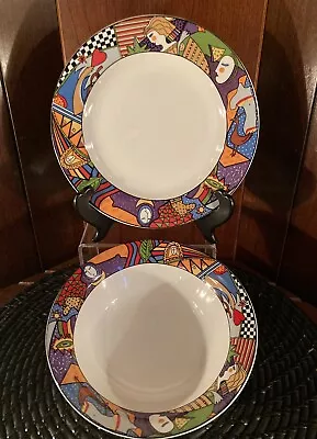 VITROMASTER METROPOLITAN  Salad/Dessert Plate & Soup/Cereal Bowl Lot Of 2*VGC • $19.95