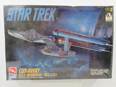 Star Trek Cut-Away U.S.S. Enterprise NCC-1701 AMT/ERTL Model 1995 #8790  (Pg56C) • $50