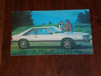 1979 1980 Silver Mercury Capri Dealer Post Card • $1.99
