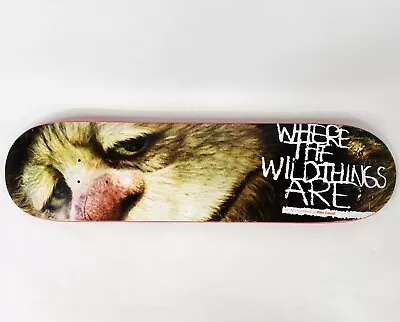 Limited Edition WHERE THE WILD THINGS ARE Skateboard Deck Mike Carroll 31” • $249