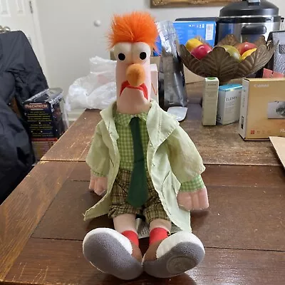 Authentic Disney Store Beaker 17” Plush Doll Muppets Lab Assistant Orange Hair • $79.99