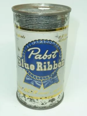 Empty Top Opened 12oz Pabst Blue Ribbon Beer Flat Top • $12