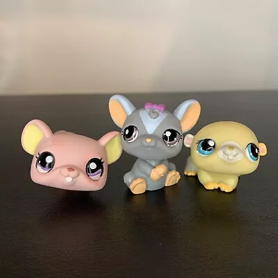 Littlest Pet Shop Habitrail Mouse Rat Hamster 1202 1203 1204 LPS Rodents • $16