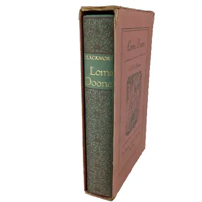 Lorna Doone A Romance Of Exmoor  Blackmore Heritage Press HC Slipcase Very Good • $12.99