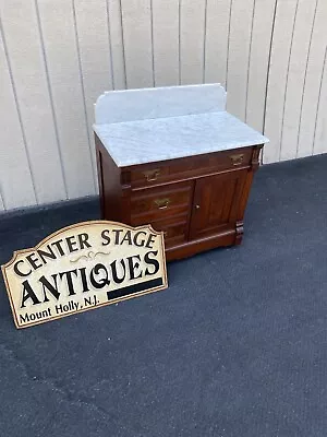 64565    Antique Victorian Marble Top Washstand • $425