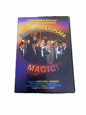 Anytime... Anyplace Magic! Starting Michael Ammar DVD Magician Learn • $26.24