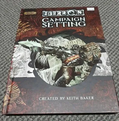 Eberron Campaign Setting - Dungeons & Dragons 3rd Edition / 3.5 / D20 WOTC • $39.95