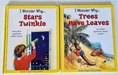 Lot Of 2 I Wonder Why Books - Stars Twinkle And Trees Have Leaves • $6.99