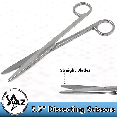 Mayo Dissecting Scissors 5.5  Straight German Stainless Steel CE Surgical • $6.99