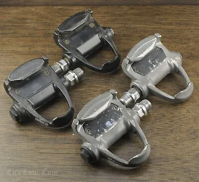 Vintage Look Mavic Clipless Road Bike PEDALS 9/16  Tour Race Cleat Shoes Bicycle • $40