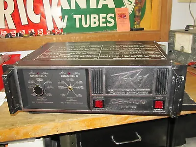 Vintage Peavey CS 400 Power Amplifier  • $150