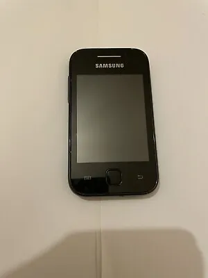 Samsung Galaxy Young GT-S5360 Black (Tesco/O2) Mobile Phone Good Condition • £10.99