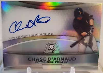 CHASE D'ARNAUD 2010 Platinum Card Auto Autograph Pirates Rookie SP RC SP #BPA-CD • $8