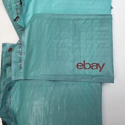 50 X EBay Branded Packaging Padded Bubble Plastic Mailer Postage Bags 12 X 17 Cm • £6