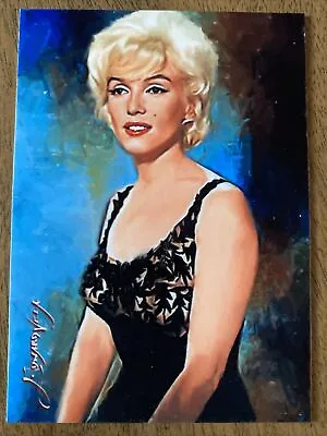 Marilyn Monroe #50 Art Card Limited Numbered Xx/50 Edward Vela Signed 2018 • $7.50