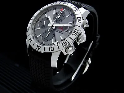£5695 • Buy Chopard Mille Miglia GMT Grey Dial. Mint Condition With Box And Papers