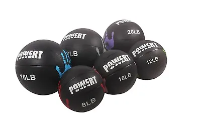 POWERT Weighted Medicine Ball For Core Muscle Workout Fitness Exercise Therapy • $35.99