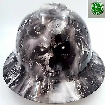 $51.99 • Buy Hard Hat Custom Hydro Dipped , OSHA Approved FULL BRIM,HELL HAVE NO MERCY HADES