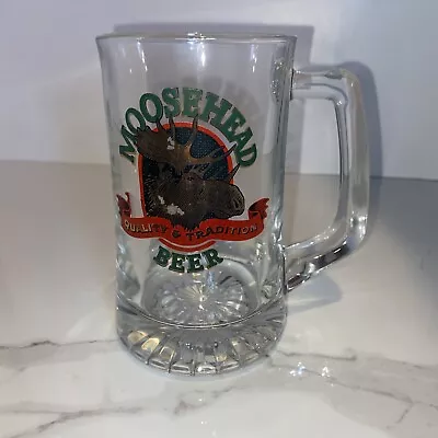 Moosehead Canadian Lager Glass Mug  Tankard Brewery • $8.12