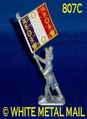 Napoleonic Casting 807C 1:32 Scale Napoleonic Wars Standard Bearer • £3