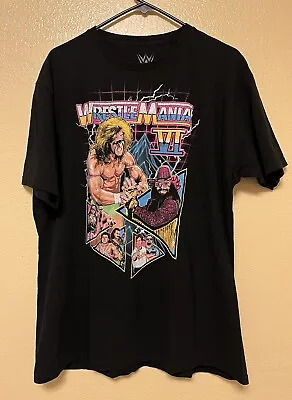 WWE Wrestle Mania VI (6) Men's T Shirt Size XL Ultimate Warrior Macho Man • $16.99