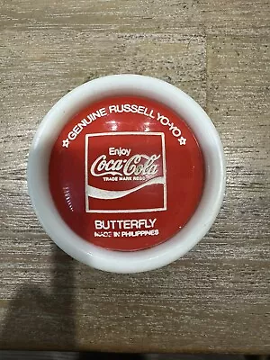 Vintage Enjoy Coca Cola Butterfly Genuine Russell Yo-Yo • $38