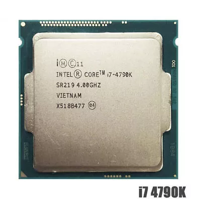 Intel Core I7-4790K 4.00 GHz Quad-Core 8 Threads LGA1150 SR219 CPU Processor • £157.82