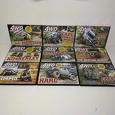 Australian 4WD Action DVD Bundle X 9 - All Regions - VGC 4x4 TV Series • $21.24