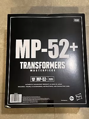 Hasbro Takara Tomy Transformers Masterpiece MP-52+ Thundercracker • $199.99