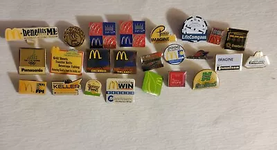 Lot Of 24 Mcdonald's Vendor Supplier TAYLOR Bev Air Pins With Backs 2004 Vintage • $20