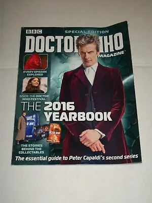 $8 • Buy DOCTOR WHO MAGAZINE SPECIAL EDITION #42 The 2016 Yearbook