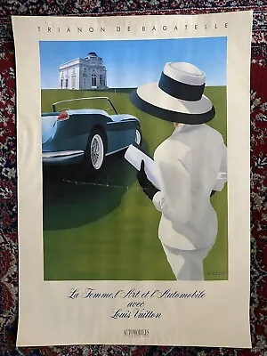 Original Poster La Femme L'Art Et L'Automobile By Razzia  • $97.20