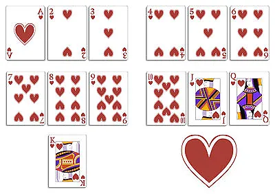 Novelty Playing Cards 14 Edible Wafer Paper Cake Toppers  • £2.49