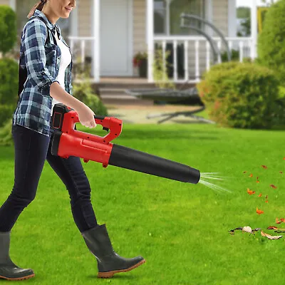 Leaf Blower Mulcher Vacuum Yard Tool Outdoor Leaves Collection W/6 Speed 194W US • $98.81