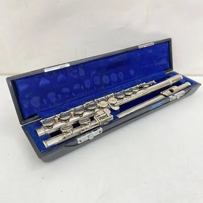 YAMAHA YFL-23 Flute Second Hand NICKEL SILVER INSTRUMENT With Case Very Good! • $73