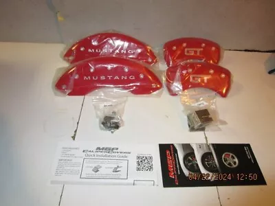 Mgp  '05-'10 Ford Mustang Gt Brake Caliper Covers   Red/silver • $295