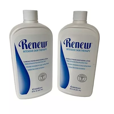 Melaleuca Renew Intensive Skin Therapy Lotion 20 Oz Bottles Pack Of 2 • $69.99