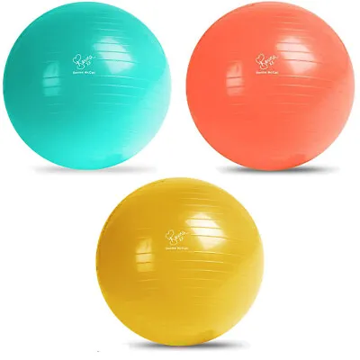 Davina McCall Exercise Gym Yoga Swiss Fitnes Ball & Pump 75 Cm (3 Colours)  • £9.75