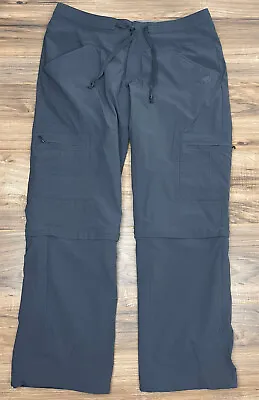 Mountain Hardwear Yuma Convertible Hiking Pants  Women Size 12 Gray 30” • $29.99
