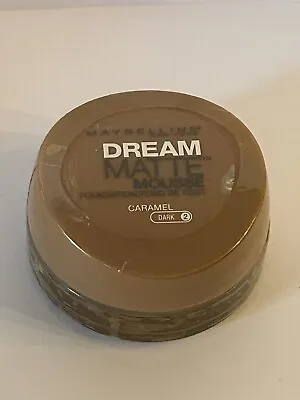 NEW Mabelline Dream Matte Mousse Foundation SHADE Caramel Dark 2 0.64 OZ • $12.90