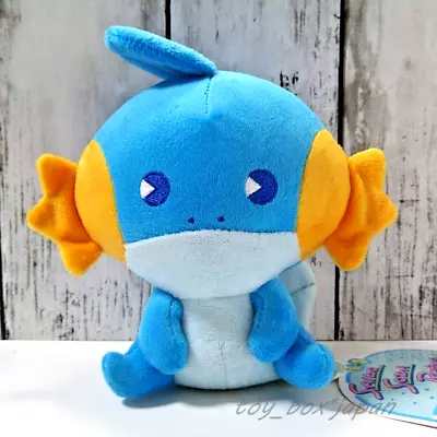 Pokemon Center Original SAIKO SODA Refresh Mudkip Plush Doll Stuffed Toy Japan • £38