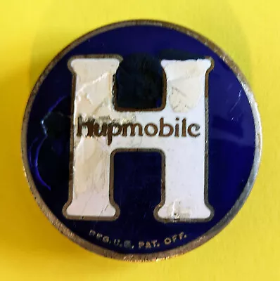 Hupmobile Radiator Emblem Ca. 1918-1925. Marked REG. U.S. PAT. OFF. • $30