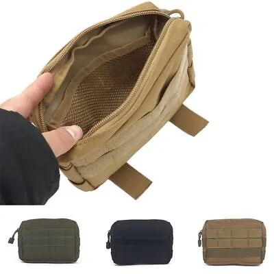 Aid Phone Case Tool Waist Pack Molle Utility EDC Tactical Pouch Military Bag • £7.61