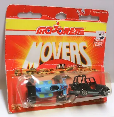 Majorette # 318 Jeep CJ + Racing Car  1/54 • $17.95