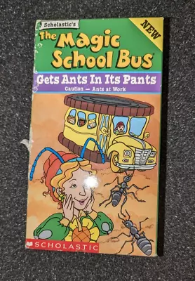 Magic School Bus The - Gets Ants In Its Pants (VHS 1997) • $0.99