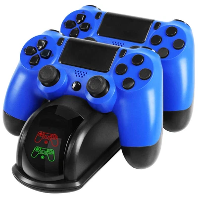 $23.08 • Buy For PS4 Slim/PS4 Pro Controller Charging Dock Station Dual Charger Stand