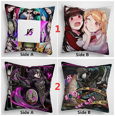 Danganronpa V3 Killing Harmony Front Babylonia Two Sides Pillow Cushion Case • $10.52