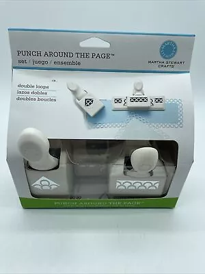 NEW Martha Stewart Crafts ~ Punch Around The Page Set ~ Double Loops #42-60002 • $19.99