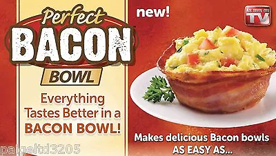 Perfect Bacon Bowl  As Seen On TV  2 Bacon Bowls • $7.69