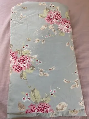 $65.99 • Buy Simply Shabby Chic Twin Duvet Cover Pink Hydrangeas Blue Twin Cottage Floral